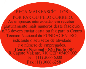 Pe�a Mais Fasc�culos por Fax ou Pelo Correio